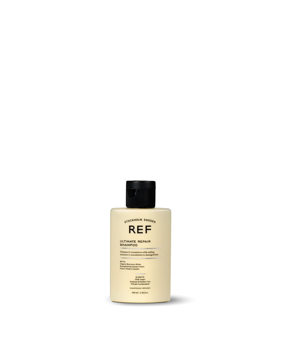REF Stockholm Ultimate Repair Shampoo bottle front