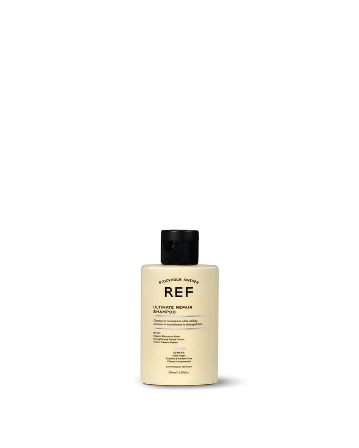 REF Stockholm Ultimate Repair Shampoo bottle front