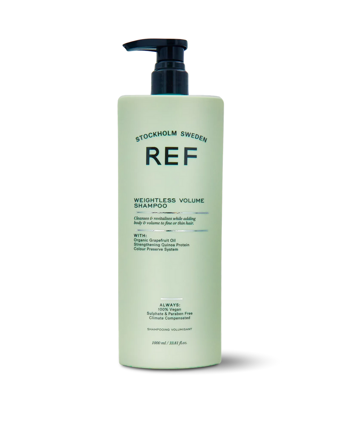 REF Stockholm Weightless Volume Shampoo front