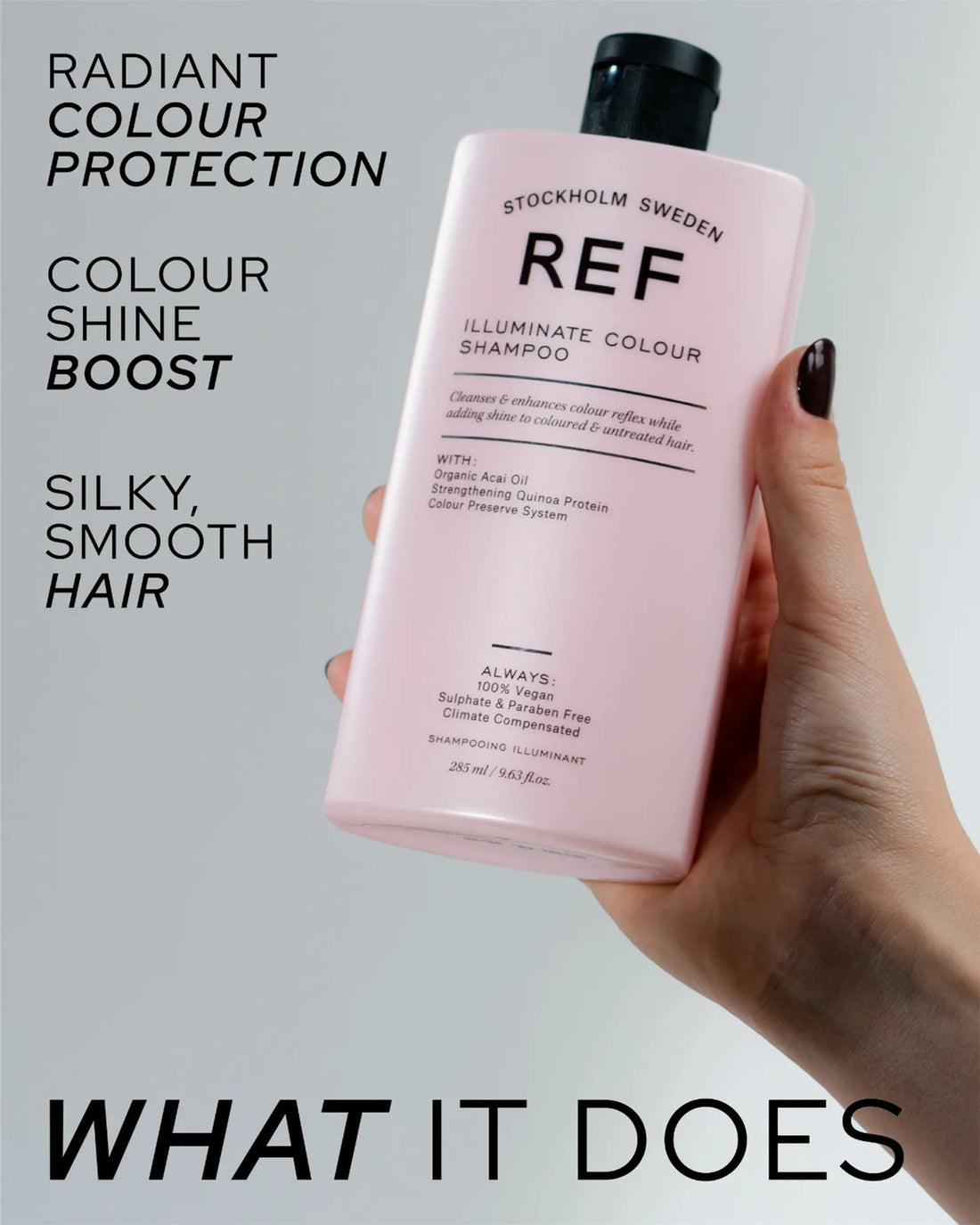 REF Stockholm Illuminate Colour Shampoo alternate angle