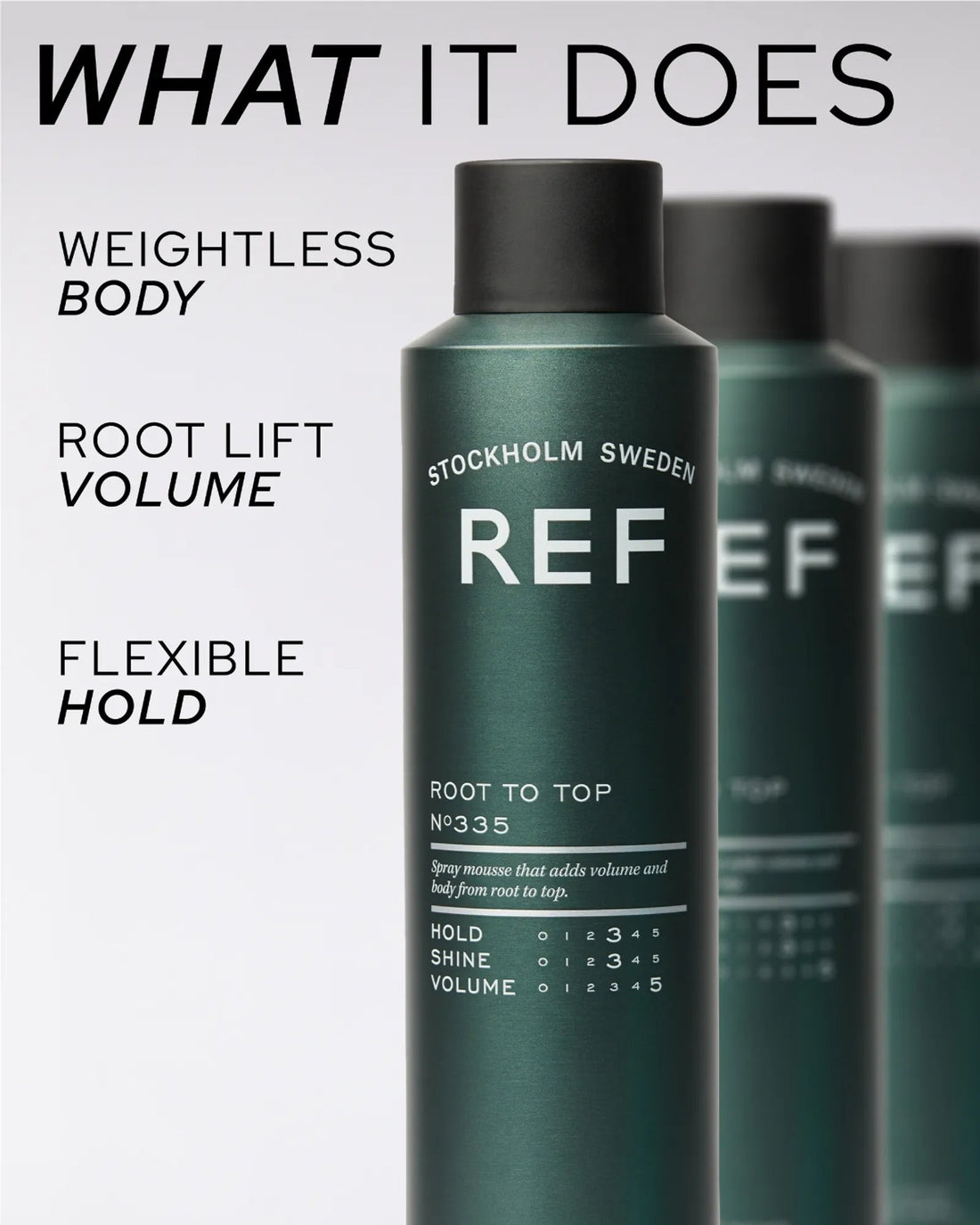 REF Stockholm Root to Top N°335 — official alternate product image #2 from refstockholm.com